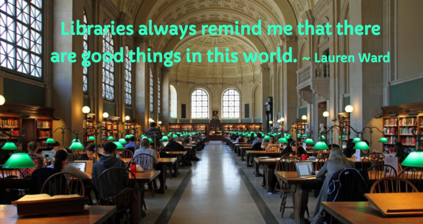 Libraries are essential