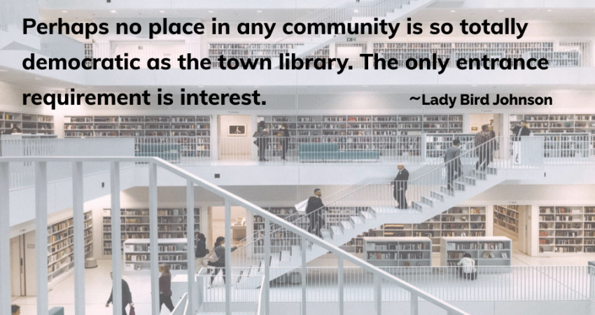 Libraries are essential
