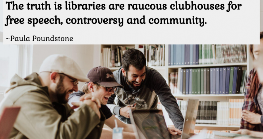 Libraries are essential